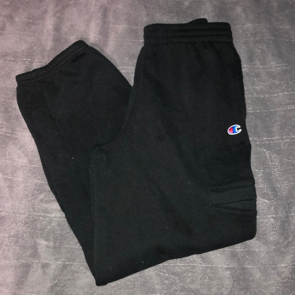 Black Champion Joggers